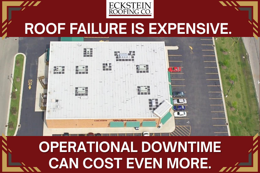 Roof failure is expensive due to operational downtime
