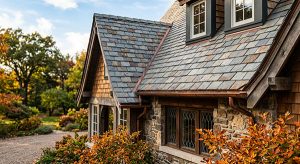 Residential slate roof in Cincinnati
