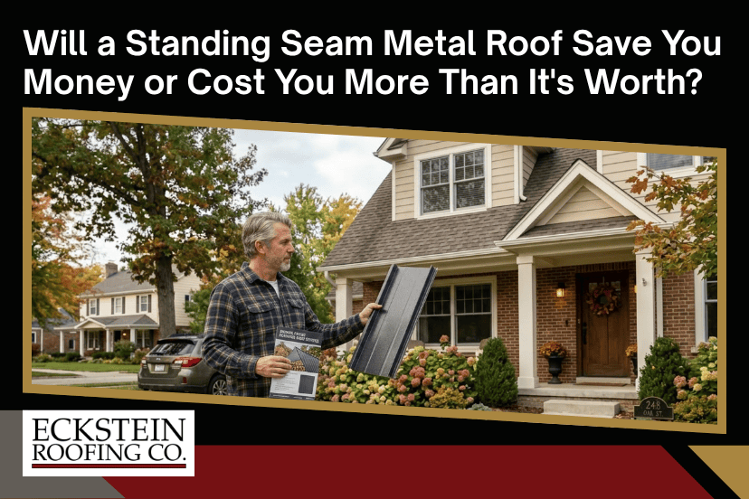 Standing seam metal roofing can save you money