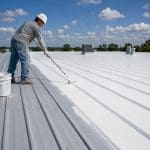 Coating or restoration to fix a leaking roof